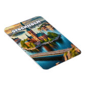 Stockholm (Perle) Magnet (Rechte Seite)