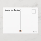 Stockholm Postcard Postkarte (Rückseite)