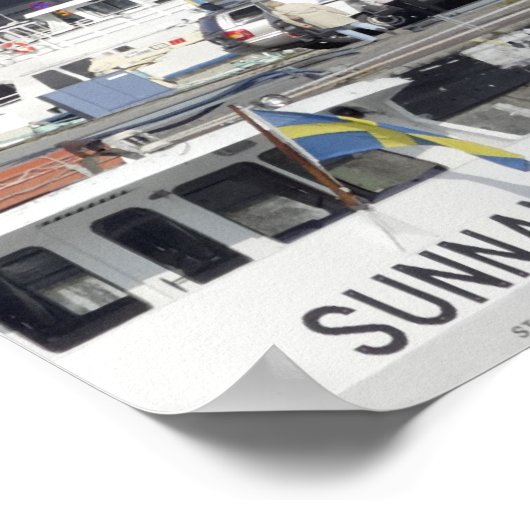 Stockholm Poster (Ecke)