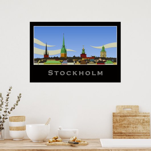 Stockholm Poster (Küche)