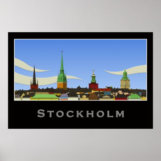 Stockholm Poster (Vorne)