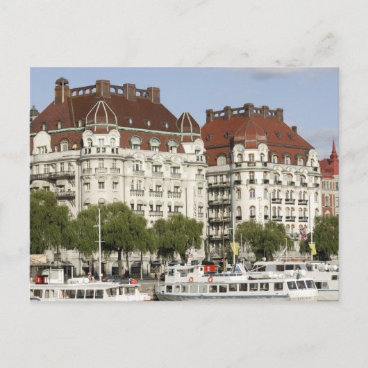 Stockholm Postkarte (Vorderseite)