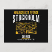 Stockholm Postkarte (Vorderseite)