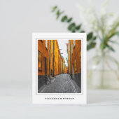 Stockholm Postkarte (Stehend Vorderseite)