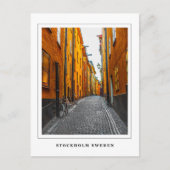 Stockholm Postkarte (Vorderseite)