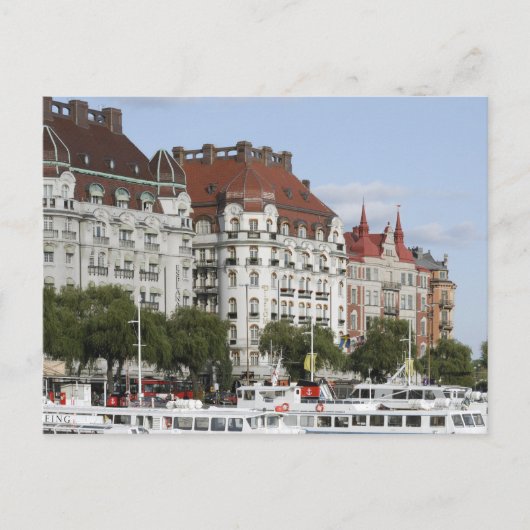Stockholm Postkarte (Vorderseite)