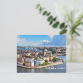 Stockholm, Schweden Alte historische Gebäude Postkarte (Stehend Vorderseite)