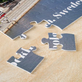 Stockholm, Schweden Alte historische Gebäude Puzzle (Seite)