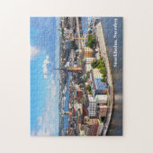 Stockholm, Schweden Alte historische Gebäude Puzzle (Vertikal)