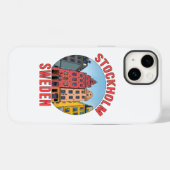 Stockholm Schweden Case-Mate iPhone Hülle (Rückseite (Horizontal))