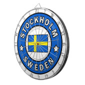 Stockholm Schweden Dartscheibe (Vorderseite rechts)