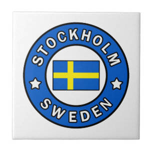 Stockholm Schweden Fliese