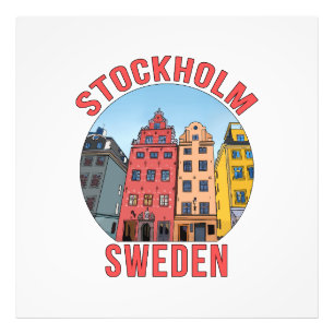 Stockholm Schweden Fotodruck