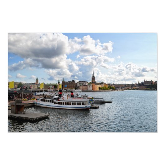 Stockholm Schweden Fotodruck (Vorne)