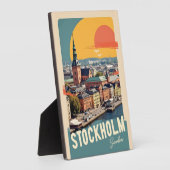 Stockholm Schweden Fotoplatte (Seite)