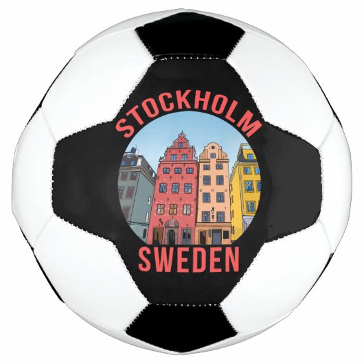 Stockholm Schweden Fußball (Vorderseite)