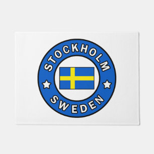 Stockholm Schweden Fußmatte