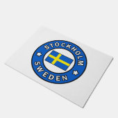 Stockholm Schweden Fußmatte (Schrägansicht)