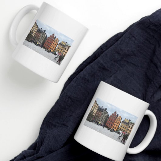 Stockholm Schweden Gamla Stan Altstadt Kaffeetasse