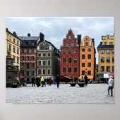 Stockholm Schweden Gamla stan Fotografie Poster (Vorne)