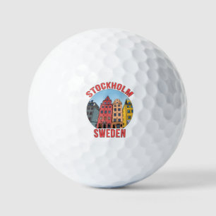 Stockholm Schweden Golfball