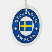 Stockholm Schweden Keramikornament (Rechts)