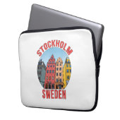Stockholm Schweden Laptopschutzhülle (Vorderseite Links)
