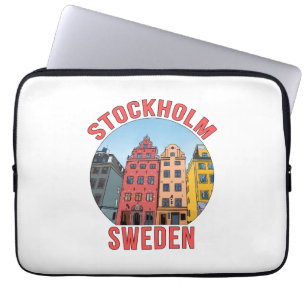 Stockholm Schweden Laptopschutzhülle