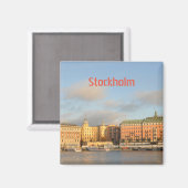 Stockholm, Schweden Magnet (Vorderseite/Rückseite)