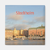Stockholm, Schweden Magnet (Vorne)