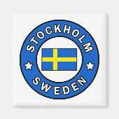 Stockholm Schweden Magnet (Vorne)