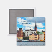 Stockholm, Schweden Magnet (Vorderseite/Rückseite)