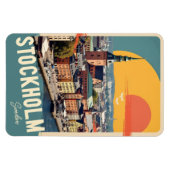 Stockholm Schweden Magnet (Horizontal)