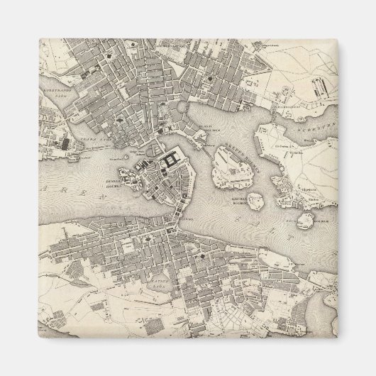 Stockholm, Schweden Magnet (Vorne)