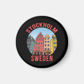 Stockholm Schweden Magnet (Vorne)