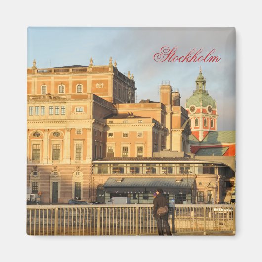 Stockholm, Schweden Magnet (Vorne)