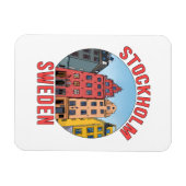 Stockholm Schweden Magnet (Horizontal)