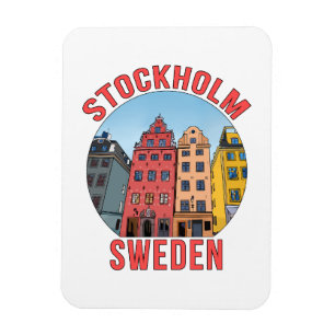 Stockholm Schweden Magnet
