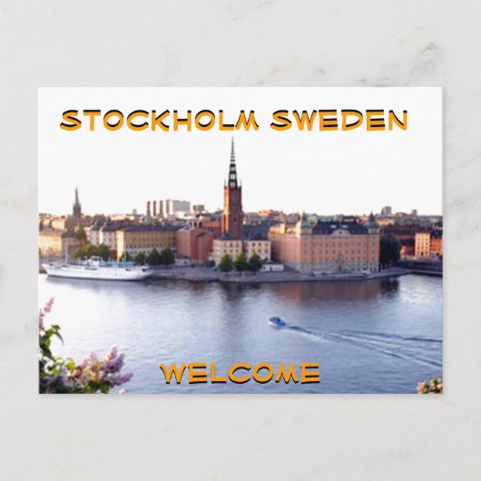 STOCKHOLM-SCHWEDEN (Mojisola A Gbadamosi Fotografy Postkarte (Vorderseite)