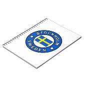 Stockholm Schweden Notizblock (Linke Seite)