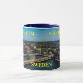 Stockholm Schweden Panoramische Tasse (Zentrum)