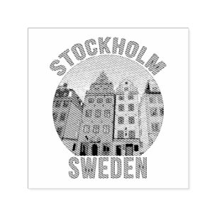 Stockholm Schweden Permastempel