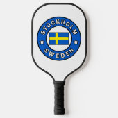 Stockholm Schweden Pickleball Schläger (Vorderseite)