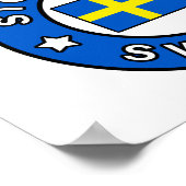 Stockholm Schweden Poster (Ecke)