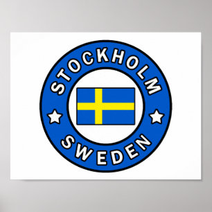 Stockholm Schweden Poster