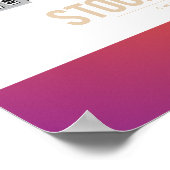 Stockholm, Schweden Poster (Ecke)