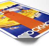 Stockholm Schweden Poster (Ecke)