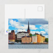 Stockholm, Schweden Postkarte (Vorne/Hinten)