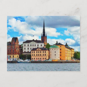 Stockholm, Schweden Postkarte
