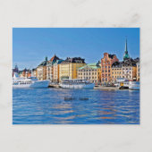 Stockholm, Schweden Postkarte (Vorderseite)